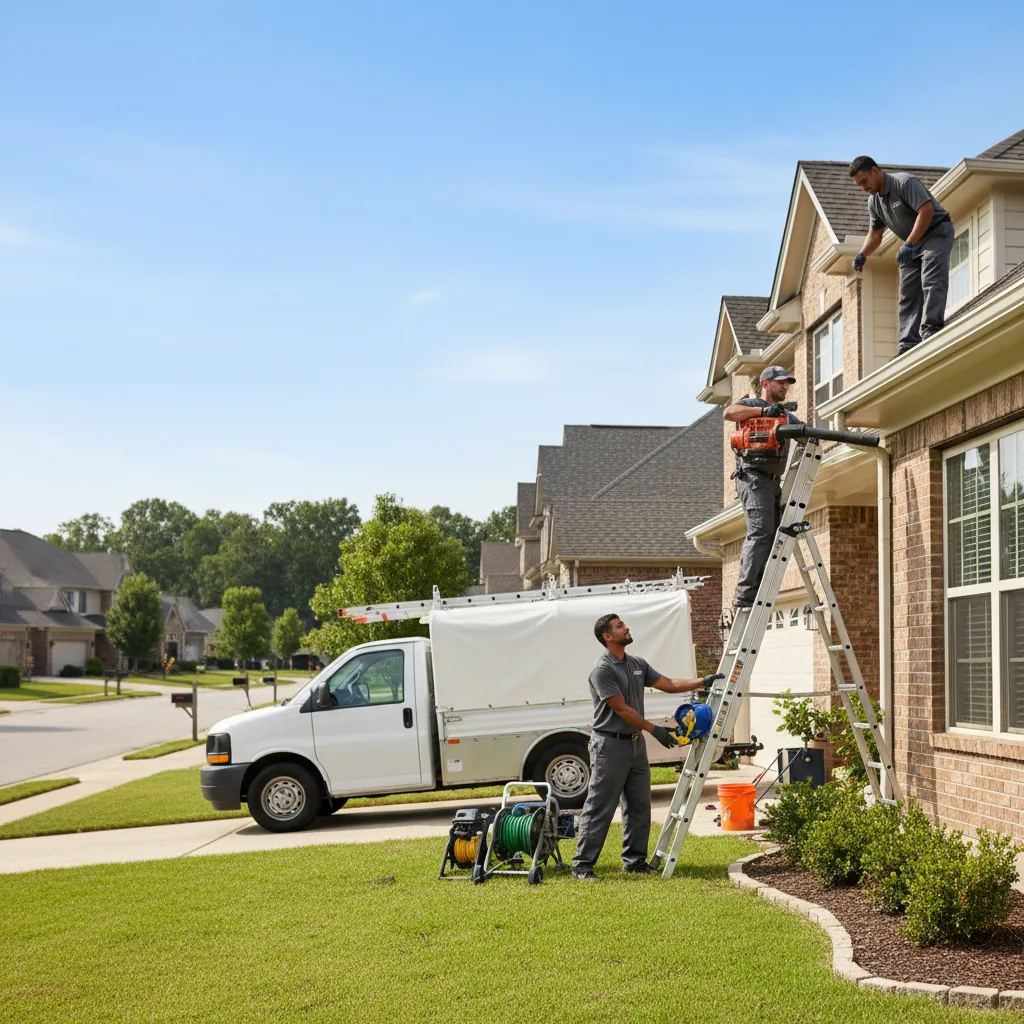 Home Gutter Service in Concho, OK near me